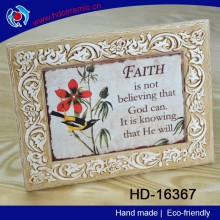 Newest ceramic furnish and decorate,ceramic decorative plaque, ceramic table decorative plate
