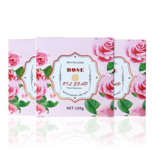 Rose essential oil soap