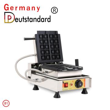 Stainless steel electric waffle making machine