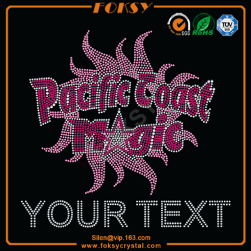 Pacific coast Magic Your Text wholesale transfers