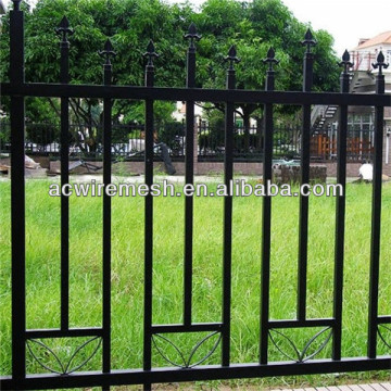 ornamental iron fence component