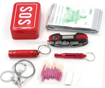 5pcs emergency SOS kits/outdoor survival kits