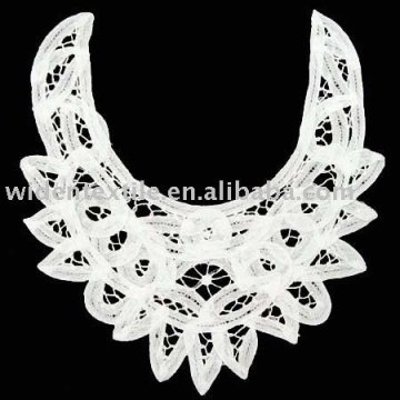 100% cotton white batten lace