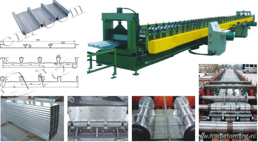 steel deck roll forming machine