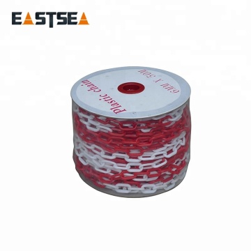 Traffic Safety Dia 6mm/8mm/10mm Traffic Barrier Plastic Chain