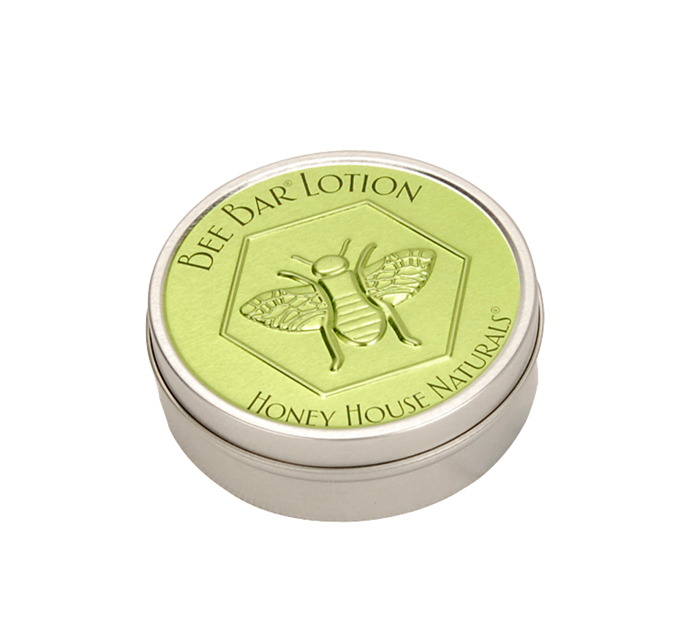 Small round tin box for balm ointment cream