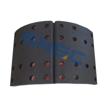 Original FAW J7 spare parts Brake shoe W3502370001A