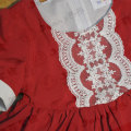 Boutique red viscose outfit