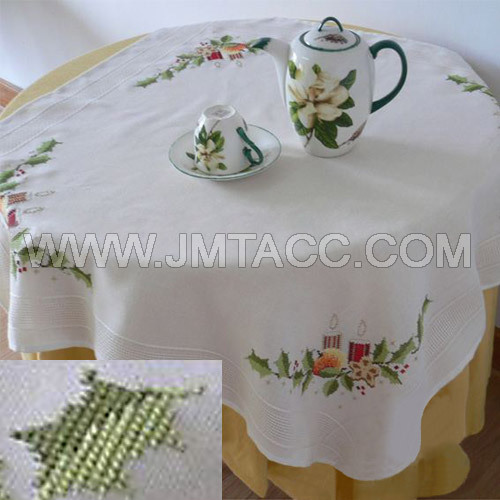 Cross Stitch Table Cloth