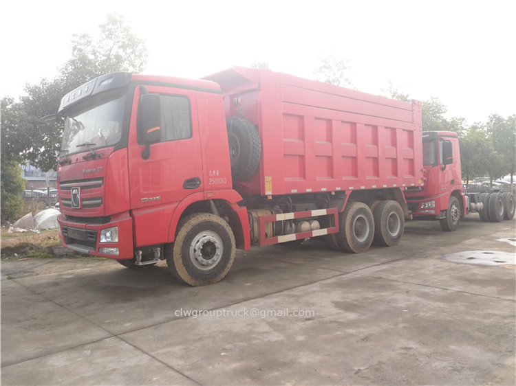 علامة تجارية جديدة 10 Wheeler Dump Tipper Truck