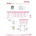 Components de motlle de plàstic Vàlvules d&#39;aire i gas