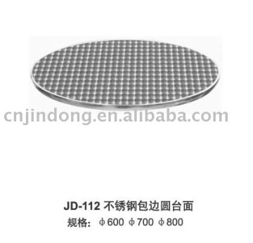 stainless steel table top round table top Outdoor Table Top