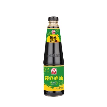 Natural Oyster Flavored Sauce in Glass Bottle