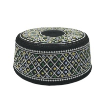 Ramadan Hand-Embroidered Arabic Omani Kuma Hat Kufi Cap