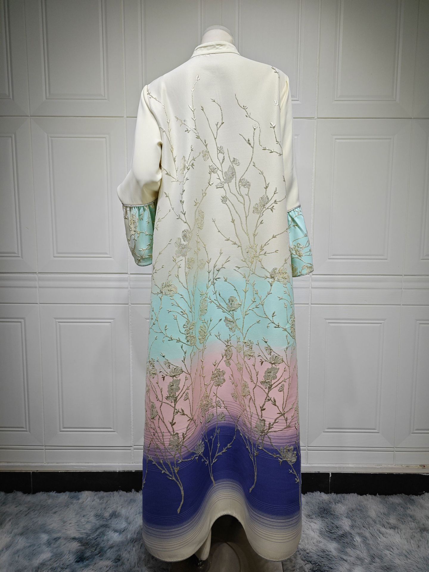 لباس مسلمان عبایی AB393 (2) Modest Muslim Abaya Dress AB393 (2)