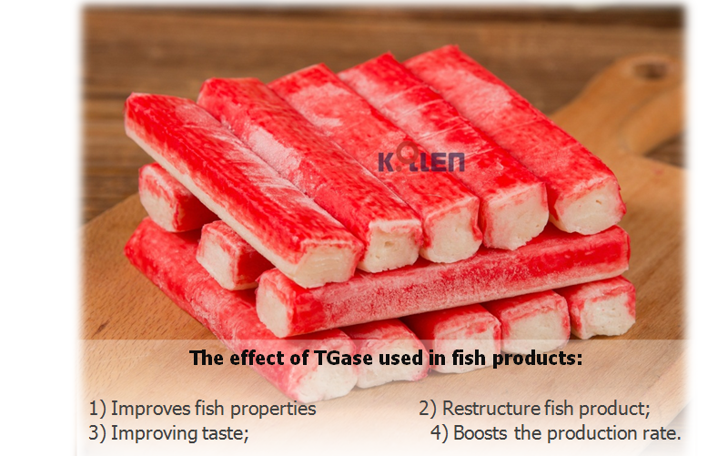 TGase für Fische TGase for fish