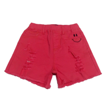 Prokets little girls denim short pants jeans woven children shorts