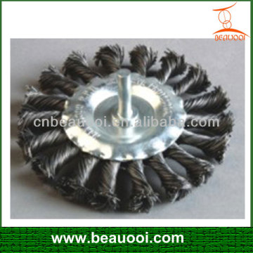 twist knot wire wheel brush