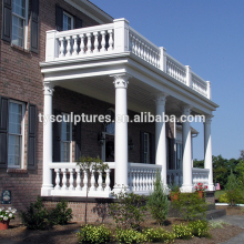 ornamental outdoor decoration stone marble handrails for stairs step