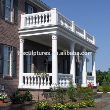 ornamental outdoor decoration stone marble handrails for stairs step
