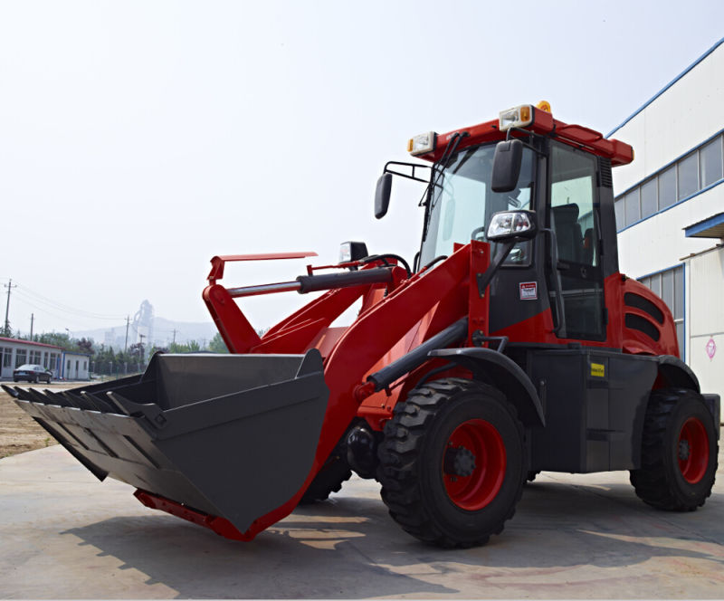 Map 1.6 Ton China Compact Zl16f Front Loader for Loading Trucks