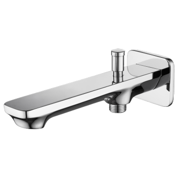 Bath spout with divertor