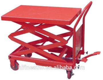 120kg Hydraulic lift table cart