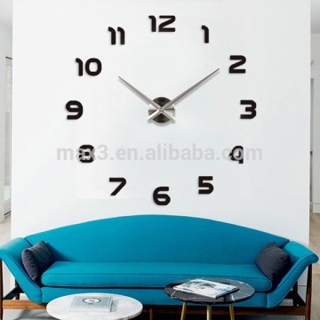 2017 Made in China Clock Sticker Clock Guangzhou Wall Clock For Home