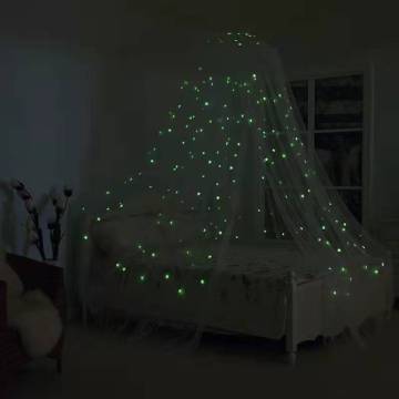 Canopy Baby Crib Fairy Light Stars Mosquito Net