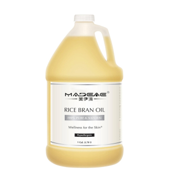 Bulk 100% Rice Bran Oil Cold Press Edible Carrier oil Rice Bran Oil