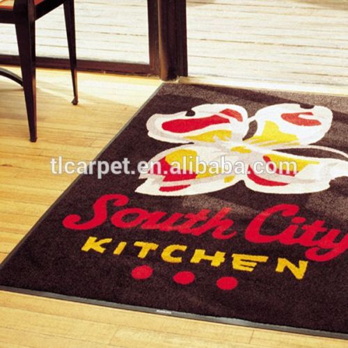 Digital Print Logo Mat, Customized Floor Mat, High Quality Door Mat 005