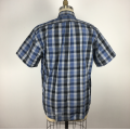 Chemise à carreaux pour hommes chemise en coton personnalisée