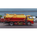 4X2 8500Liter vacuum sewage suction truck