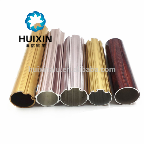 Anodized series aluminum house decoration aluminum curtain rail for windows