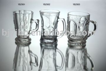 Glass coffee cup sets