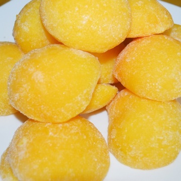 HIGH QUALITY IQF FROZEN YELLOW PEACH HALVE