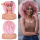Cheap Synthetic Hair Short Kinky Curly Afro Wigs