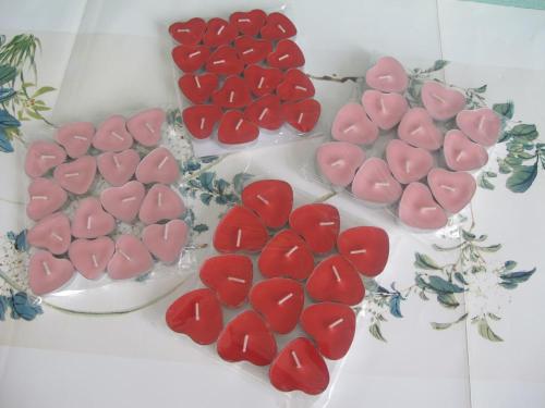 Relaxing Heart Shaped Scented Tealight Candle