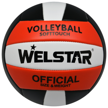 Soft PVC colorful volleyball customer design wholesale volleyball