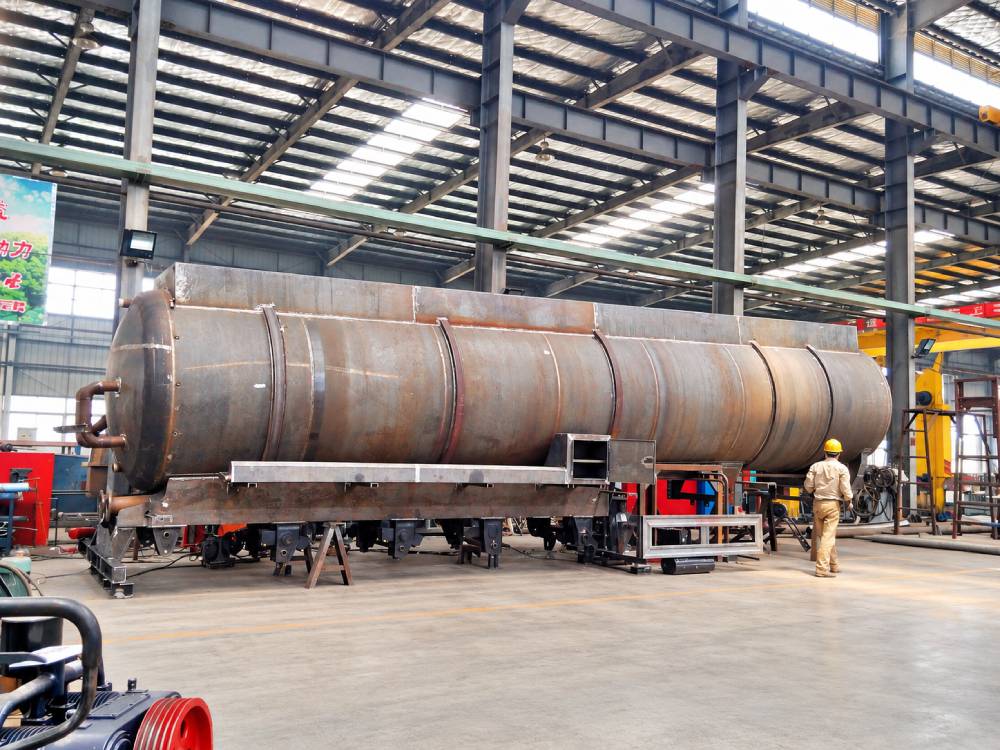 Вакуумный прицеп из углеродистой стали Carbon Steel Vacuum Trailer