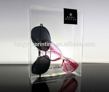 plastic packaging box for glasses/custom-made plastic glasses packaging box