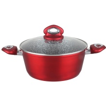 Non-Stick Pots Forged Aluminum Cookware Set for Home Use