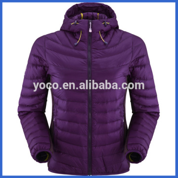 Women winter padded down jackets