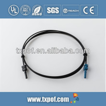 PMMA Industrial Control Fiber Optical Cable,AVAGO Connector
