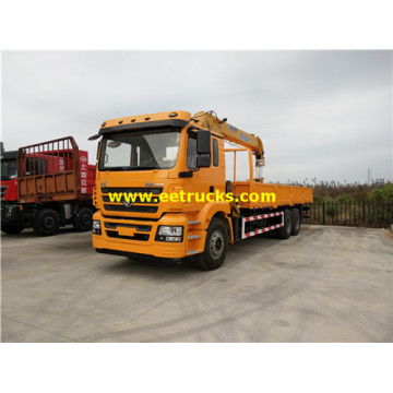 Xylăng 10 Wheeler 20ton Xe tải Cần cẩu