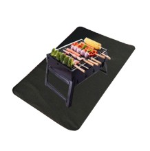 Customize Fire Proof Pad Fire Pit Mat Fireproof Camping Stove Grill Mat Glass Fiber Fireproof Fire Pit Mat