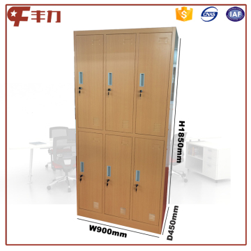 Office file cabinet wood color locker,metal file storage locker