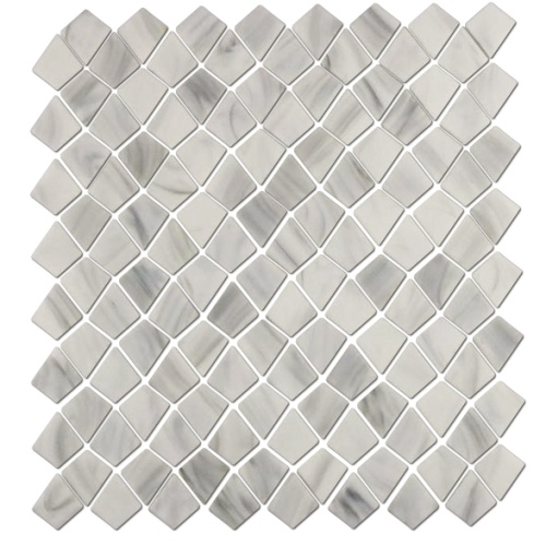 옥외 벽용 석재 패턴 유리 모자이크 타일