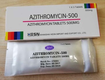 AZITHROMYCIN TABLETS