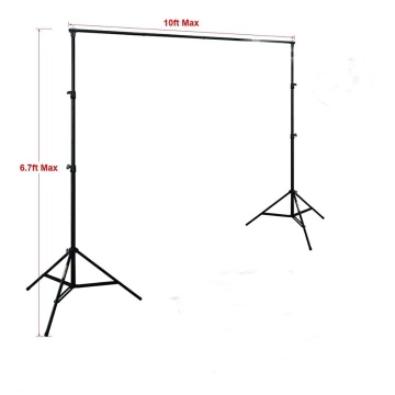 Adjustable 3M 10FT Photography Background Support Stand Kit